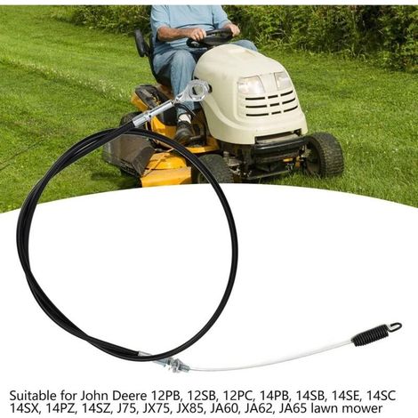 Câble push-pull pour tondeuse John Deere 12PB 12SB 12PC – Matériaux ABS. aluminium. acier – Installation facile pour démarrage optimal - GX22026 (1/5)