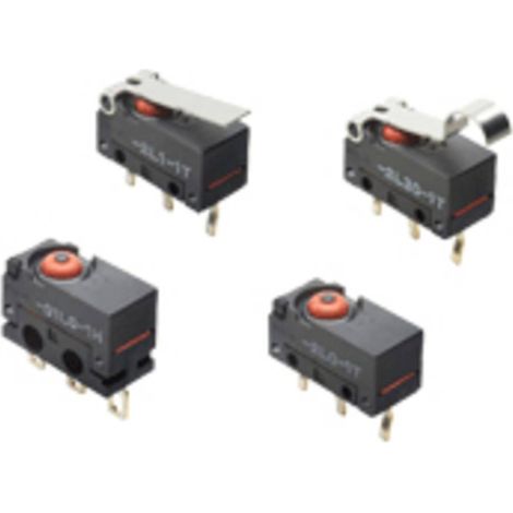 Omron D2FD-01L30-1T Microrupteur 30 V/DC 0.1 A 1 x On/(On) 1 pc(s) Bag (1/2)