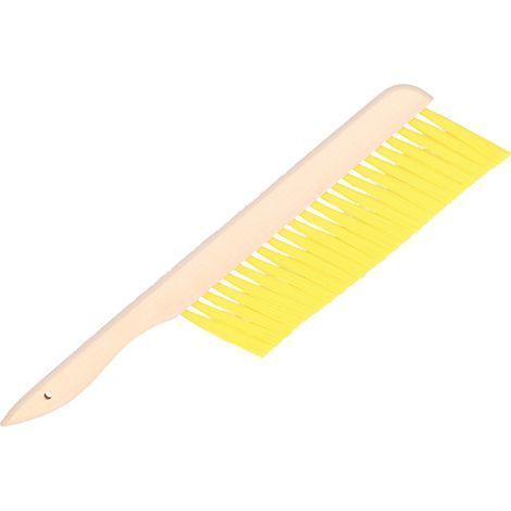 Umweltfreundlicher Imkerbesen aus Kunststoff mit Holzgriff – Hochwertiger, weicher und bienenfreundlicher Imkerbesen (Lieferung im PE-Beutel) (1/5)