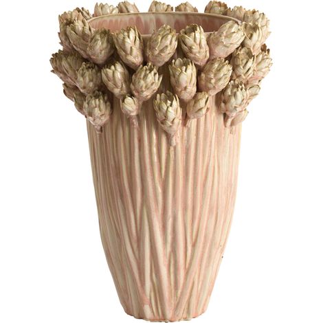 Vaso rosa in ceramica raffinato Light & Living Fynara (1/3)