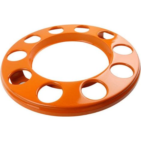 Enjoliveur de roue - 22,5" - Orange - 10 trous - Universel pour camions