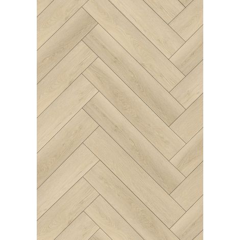 Mexen Providence Vinylböden Fischgrät 635 x 127 mm SPC 6,5 mm, IXPE-Unterlage 1,5 mm, 4 V-Fuge, Eiche (1/2)