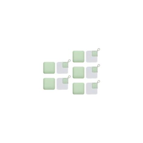 Transparente Aufbewahrungsbox aus Kunststoff für Make-up und Nagellack – 5 kleine, tragbare Behälter – Crezuo (1/3)