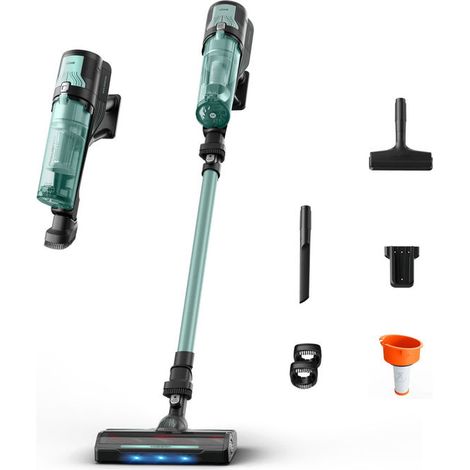 Rowenta X-Force 8.80, Aspirapolvere Senza Filo, Pulizia Potente, 100AW, RH1833. Tipo di prodotto: Aspirapolvere elettrica, Tipo di contenitore della polvere: Senza sacchetto, Colore del prodotto: ...