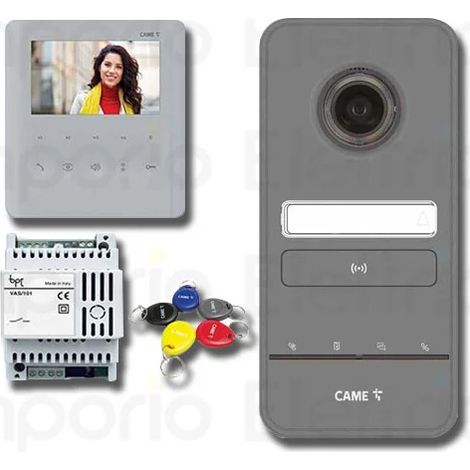 came bpt kit de vidéophonie maison individuelle x1 kit vidéo plx wifi + lhs 8k40cf-033 (1/2)