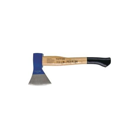 Marteau de forgeron Forme Rhénane 1000g manche L.400mm pied de biche en frêne forgé acier TW (1/2)