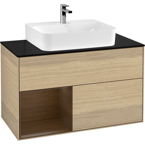 Villeroy & Boch F112GNPC Meuble sous-lavabo Finion F11 (1/2)