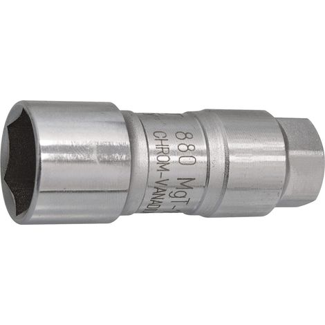 HAZET Zündkerzen-Steckschlüssel-Einsatz 880MGT-18 Vierkant hohl 10 mm (3/8 Zoll) Außen-Sechskant Profil 18 (1/5)
