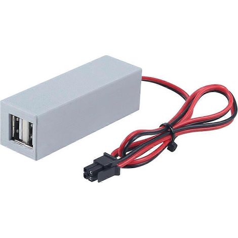 USB-Hub-Erweiterung AMS Lite Connection 2-Port USB-Hub-Adapter 3D-Druckerteile für Bambu Lab A1/A1 Mini 3D-Drucker()