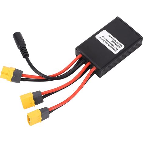 Convertisseur de décharge double batterie 40 A, adaptateur de connecteur double batterie avec câble de charge pour vélo électrique 20 V-72 V (1/5)