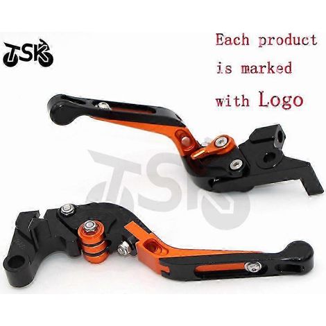 Levier de frein et d'embrayage pliable/extensible CNC avec logo, 20 couleurs, pour Kawasaki Z1000 SX Z1000SX Tourer 2017 (M) (1/5)
