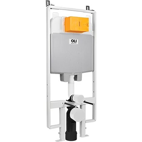 JTP Slim Pre-Wall Freestanding W.C Frame Including Brackets and W.C Bend