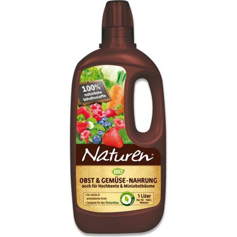 Naturen Bio Obst- und Gemüse Nahrung - 1 Liter (1/2)