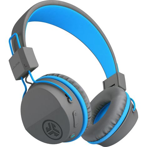 JLab JBuddies Studio Écouteurs Arceau Micro USB Bluetooth Bleu, Graphite (1/4)