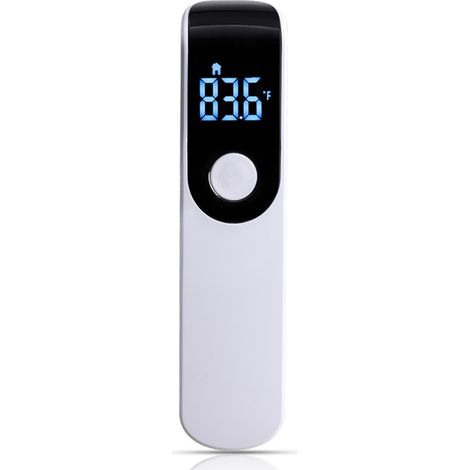 Thermomètre frontal portable sans contact, thermomètre infrarouge numérique pour enfants, adultes et bébés, usage domestique