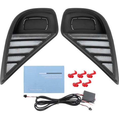 Feu de jour LED avant DRL, clignotants 3 couleurs adaptés au Highlander 2019 – 2021 (1/4)