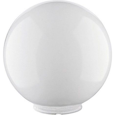 Globe en méthacrylate opale 20 cm – Résistant aux intempéries – Éclairage extérieur doux et uniforme – Compatible série Globos – Dopo