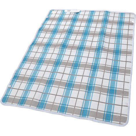 Tapis Chauffant Électrique 1,5x1,2m, Coussin Chauffant Intelligent à Température Constante, 2 Niveaux de Chaleur, Prise UE 220V (1/5)