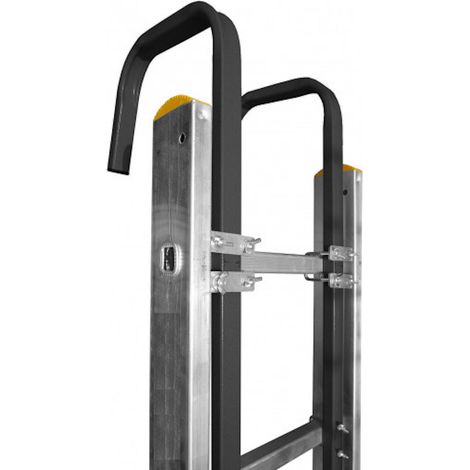 Dachanpassung für Aluminiumleitern, Leiterhalterung für den Dachfirst (1/3)