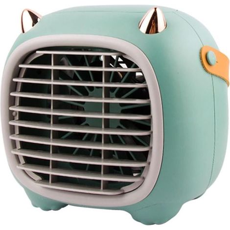 Petit ventilateur de bureau USB silencieux avec angle réglable (1/4)