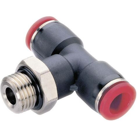 IMI NORGREN Raccord en T C02670618 Filetage extérieur: 1/8 Ø de tuyau: 6 mm 1 pc(s) (1/3)