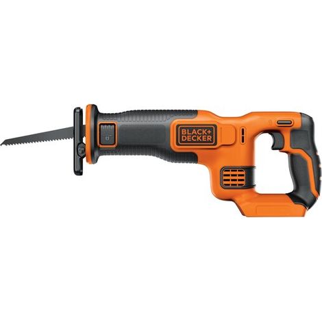 Black & Decker BDCR18N-XJ sierra recíproca 3000 spm Negro, Naranja