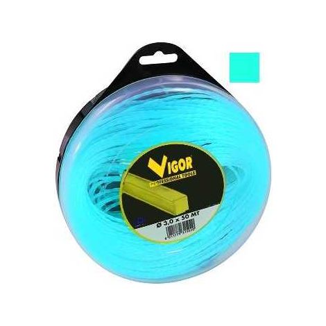 Hilo para desbrozadoras Vigor Azul