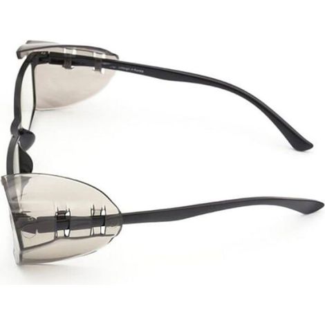 Lot de 4 Protections latérales, TPU flexible, anti-rayures, pour lunettes de sécurité, travail industriel (1/3)