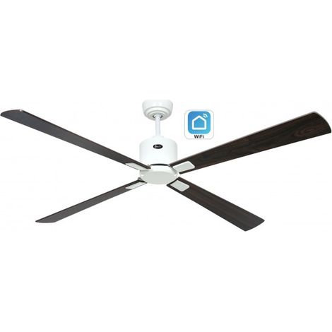 Ventilador de techo con WiFi CasaFan ECO NEO III 152cm 943313W nogal / nogal y cerezo (1/5)