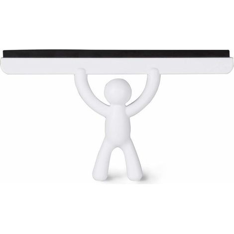 Raclette de douche, coloris blanc, dimension 25 5x14 5 cm, Versailles (1/5)