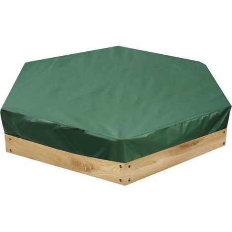Couverture de bac à sable pour bunker hexagonal, bâche, bâche (1/5)