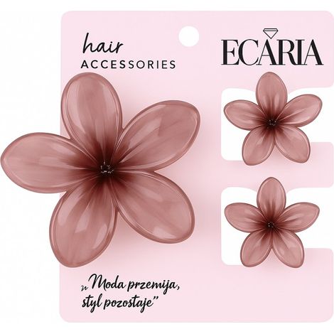 Set di fermagli per capelli, fiori, XL 3 in 1, decorazione per capelli PER LEI 6