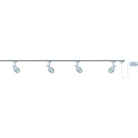 Paulmann URail System Set Rumas 4x7W Chrom 230V Metall