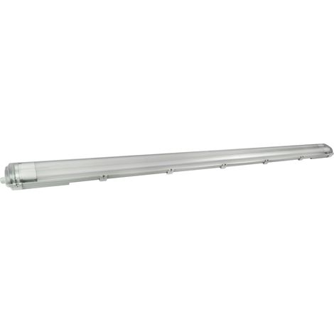 TrendLine Feuchtraumleuchte 2-flammig grau 159 cm neutralweiß