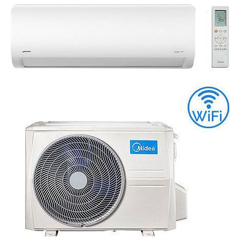 Climatizzatore Condizionatore Midea Xtreme Pro Green Wifi R32 12000 BTU MSAGBU-12HRFN8/GR Inverter Classe A+++/A++ (1/2)