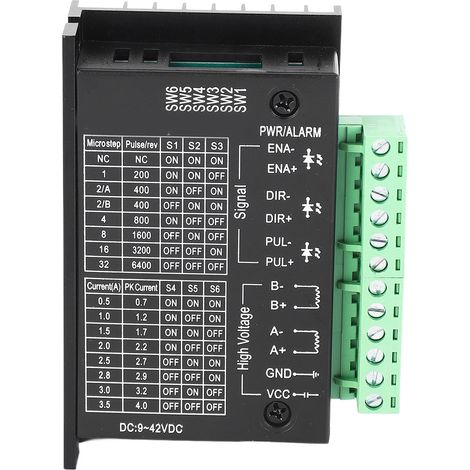 Module Contrôleur Pilote Moteur Pas à Pas TB6600 pour 42 57 86 Amélioration (1/5)