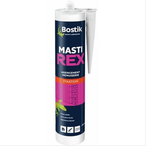 Colle Mastirex Bostik - carton de 12 cartouches de 310ml