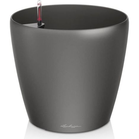 Lechuza Classic Premium 60 Topf Komplettset 60 cm - Metall-Anthrazit (1/5)
