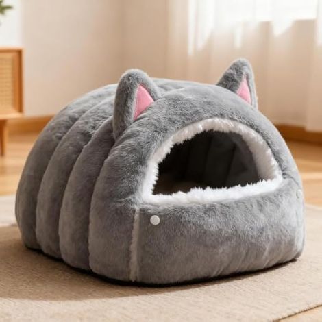 Panier pour Chaton Abri Chaud pour Le Sommeil des Animaux De Compagnie (1/5)