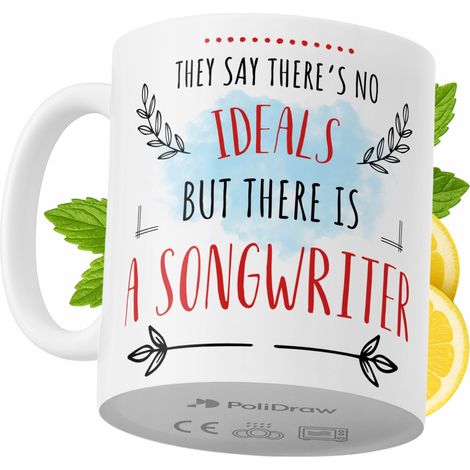 Lustige Kaffeetasse für Songwriter mit witzigem Textdesign – ideal für Geburtstage, Namenstage, Feiertage und besondere Anlässe. Hochwertige Tasse für Zuhause, Büro und Arbeit. Farbe: Weiß, 330 ml.