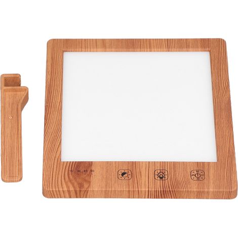 Lampe de traitement LED à spectre complet 10 000 lx, lampe de photothérapie à intensité variable avec minuterie en fonction de la lumière du soleil (1/5)