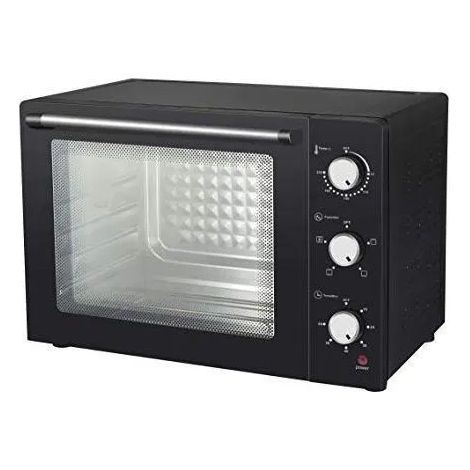 Melchioni Family Enjoy 63 Horno Eléctrico Ventilado con Asador 63L Negro