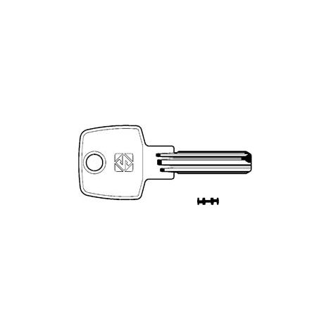 CHIAVI PUNZONATE PER CILINDRI CISA 4+6 SPINE CS48- - CS48 - 5 pezzi SILCA