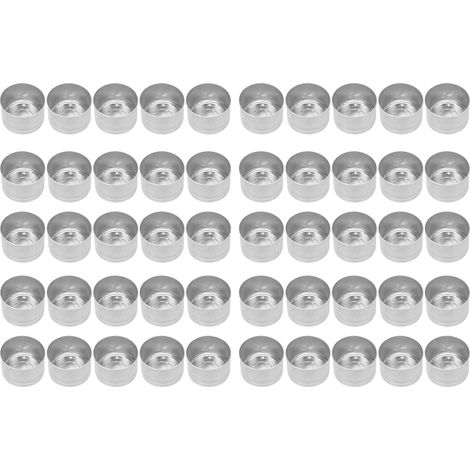 50 moules à bougies résistants à la chaleur, durables et à longue durée de vie, pour la fabrication de bougies. (1/5)