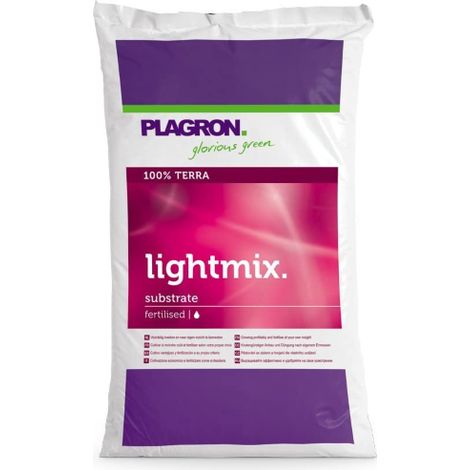 Plagron LIGHTMIX Terriccio concimato con Torba Perlite 50 LT