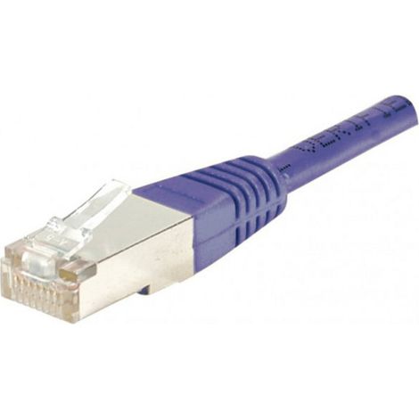 Cordon RJ45 F/UTP CAT 6 Violet - 1,50m (1/2)