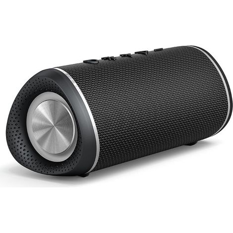 Altavoz Bluetooth portátil de 16 W con luces LED, 10 horas de autonomía, ranura para tarjeta TF de hasta 128 GB, entrada AUX: ideal para uso en exteriores y viajes.