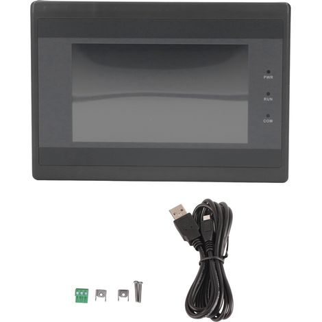 Écran tactile industriel IHM, 4,3 pouces TFT-LCD, rétroéclairé, écran tactile de contrôle industriel haute précision pour automates programmables (1/5)