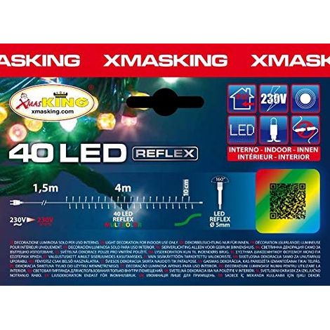 CHAÎNE LED MULTI 4 MT INTÉRIEUR LOTTI IMPORTEX S.R.L.