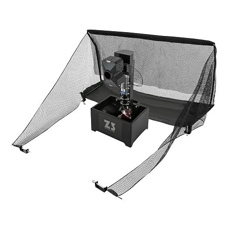 Machine automatique de tennis de table, machine de ping-pong avec 100 balles, machine de lancer de balles de ping-pong pour gymnases et écoles (1/5)